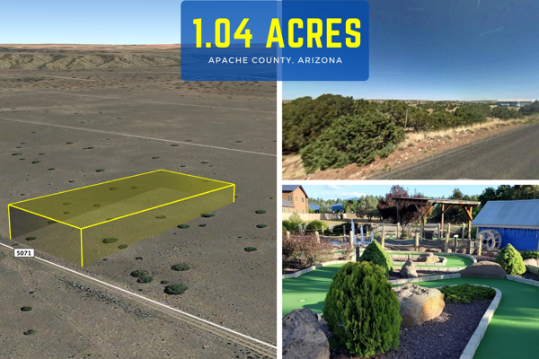 Attention Country Lovers! Your Perfect Get Away! 1 Acre Concho Az (1/2)